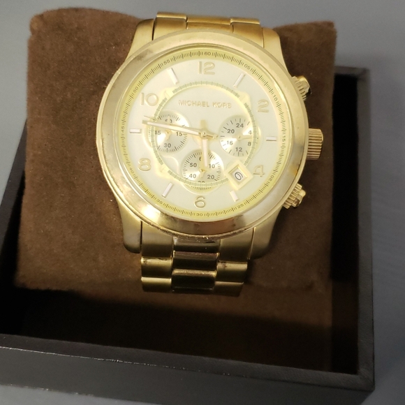 Authentic Michael Kors Gold Watch